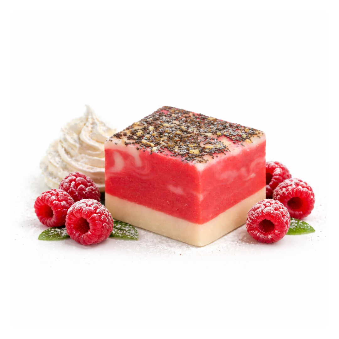 Raspberry Ripple Royal fudge